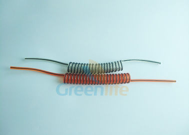 Heavy Duty Big Protec Custom Coiled Cable Pomarańczowy / Clear Color 5.5MM Średnica linii
