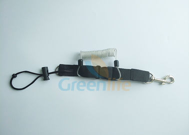 Innowacyjny oryginalny smycz z falstym sznurkiem, przezroczysty, z kablem z drutu Inisde
